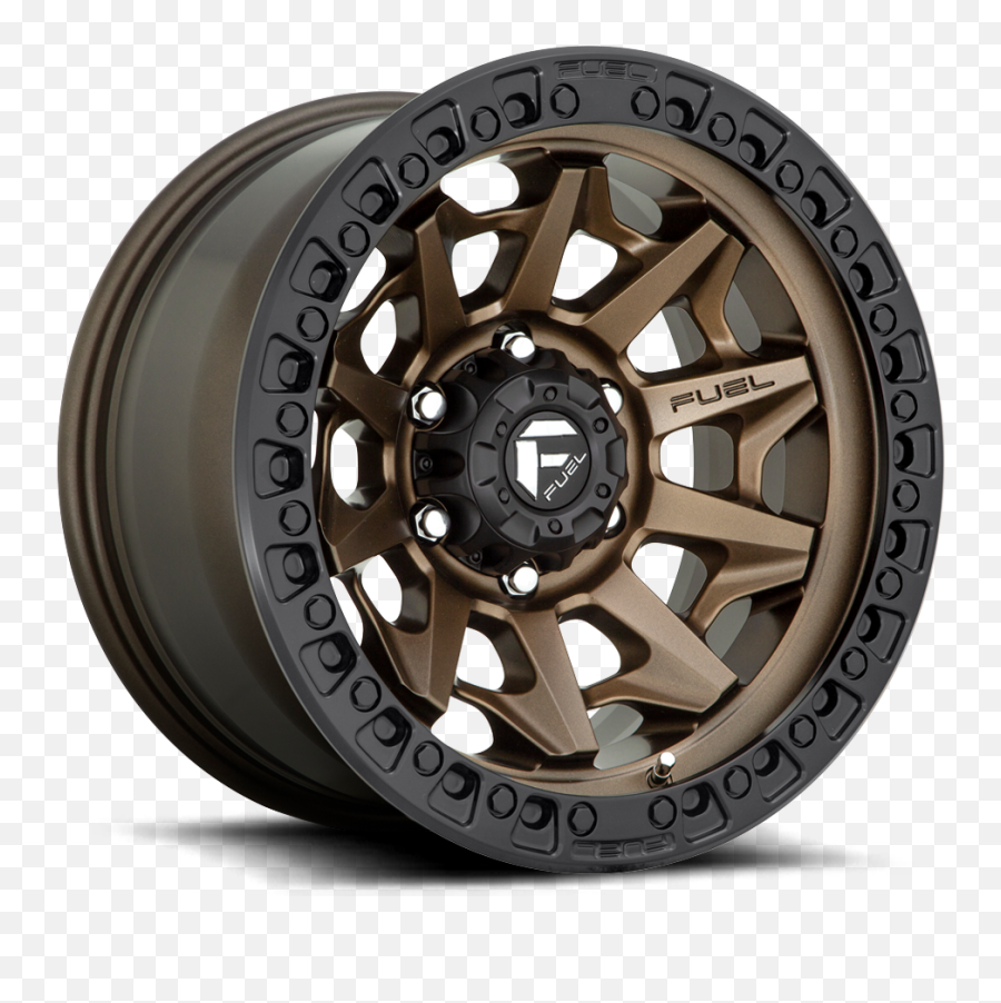 Fuel Covert D696 16x8 Bronze W Black Lip U2013 Tyres Gator Emoji,Lip Ring Png