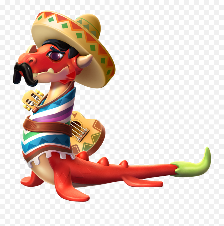 Tololoche Dragon - Dragon Mania Legends Wiki Emoji,Mexican Poncho Clipart