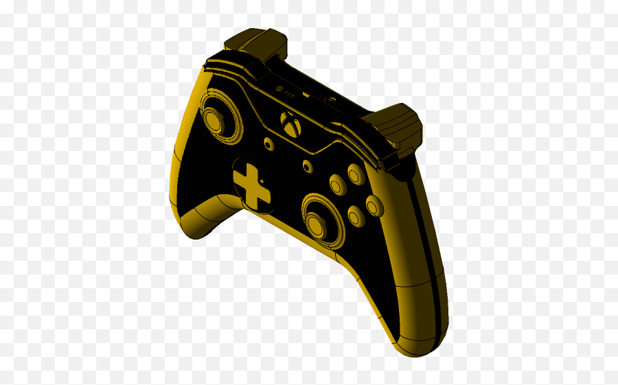 Xbox One Controller 3d Cad Model Library Grabcad Emoji,Xbox One Controller Transparent Background