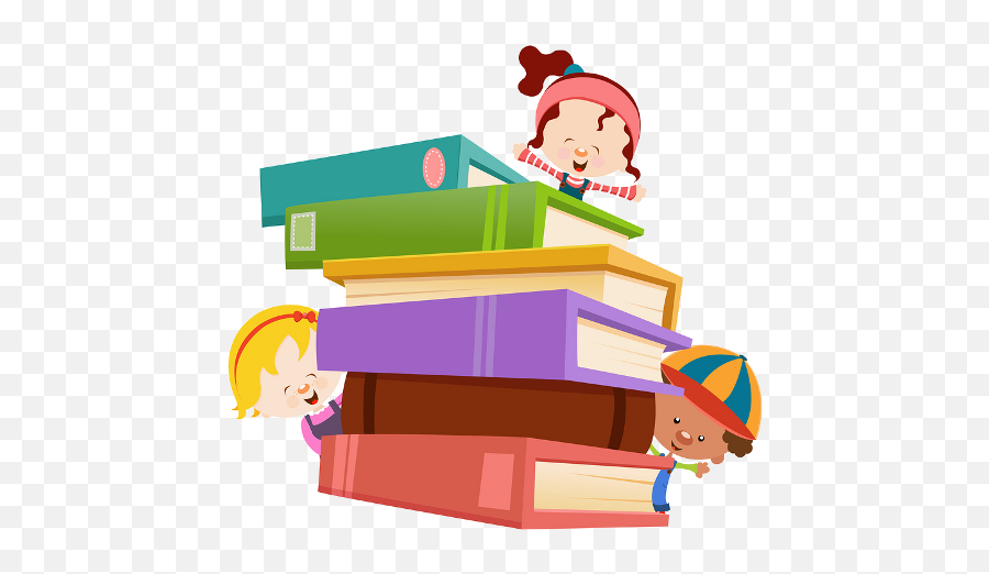 Book Toy Area Play Clipart - Kids Books Clipart Png Emoji,Play Clipart