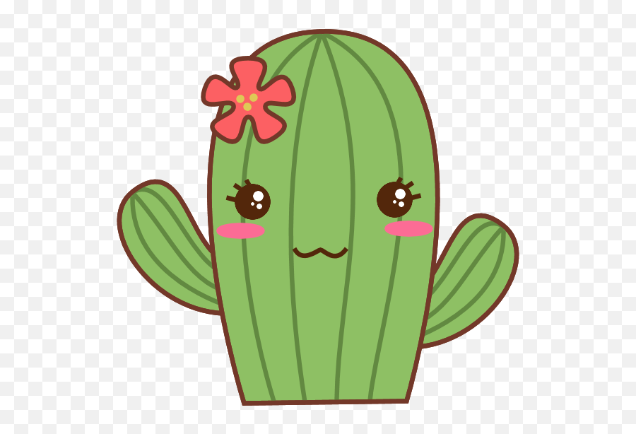 Hd Cactus Image In Our System Png Transparent Background - Transparent Kawaii Cactus Emoji,Cactus Transparent Background