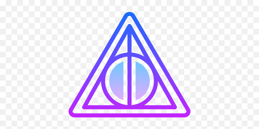 Deathly Hallows Icon - Ghost Bc Sticker Emoji,Deathly Hallows Png
