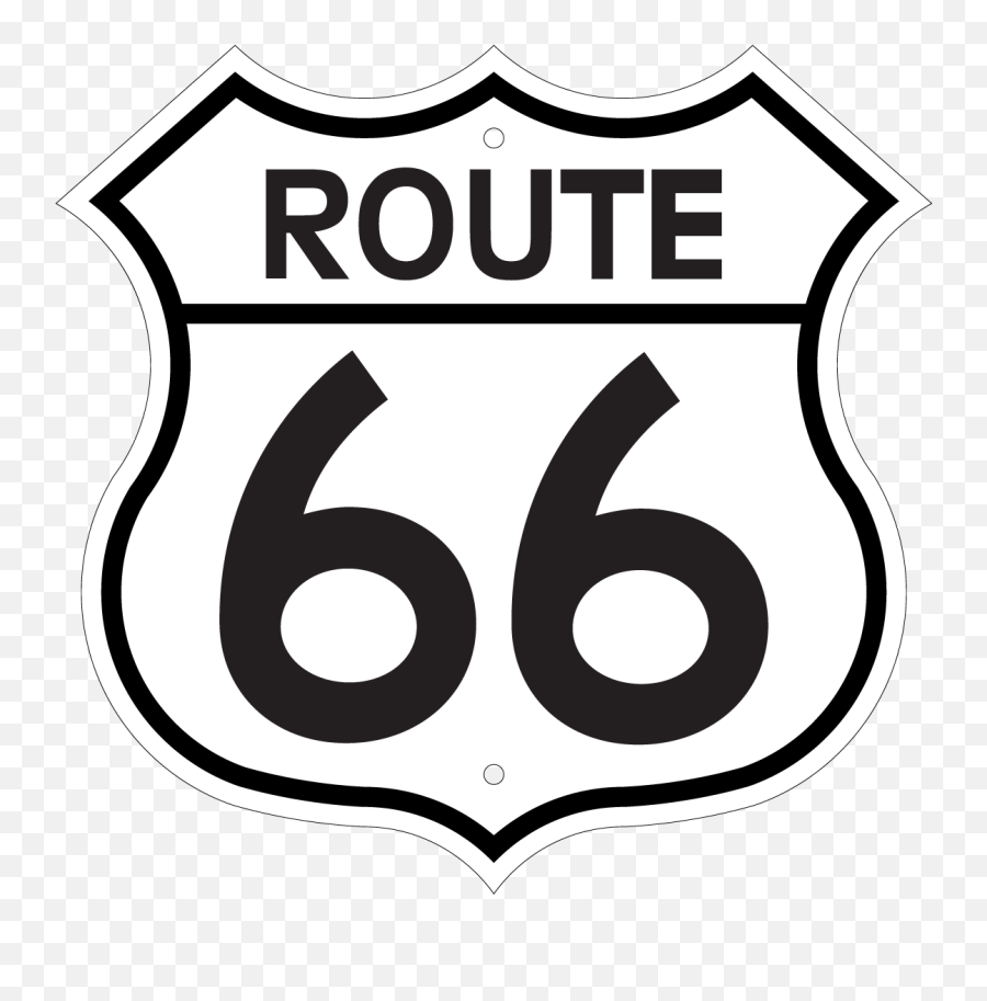 Route 66 Sign Logo Vector Free Vector 445477 - Png Images Route 66 Vector Png Emoji,Free Vector Logo