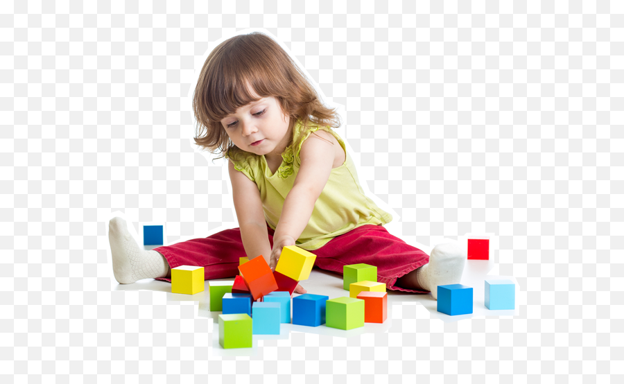 Png Toddler Transparent Toddler - Girl With Building Blocks Emoji,Toddler Png