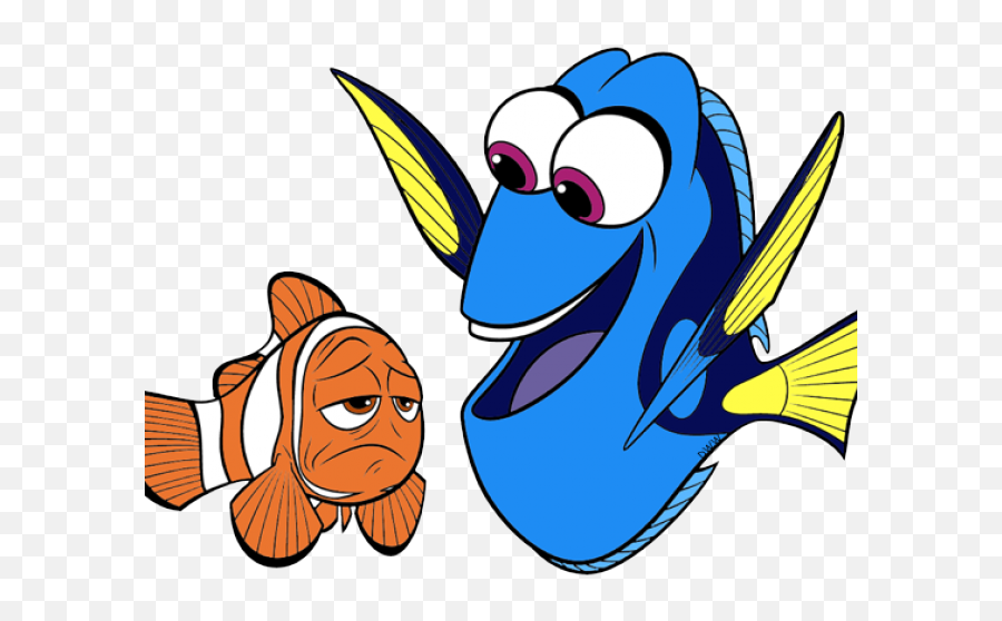 Destiny Clipart Finding Nemo - Finding Nemo Nemo Dory Drawing Emoji,Dory Clipart