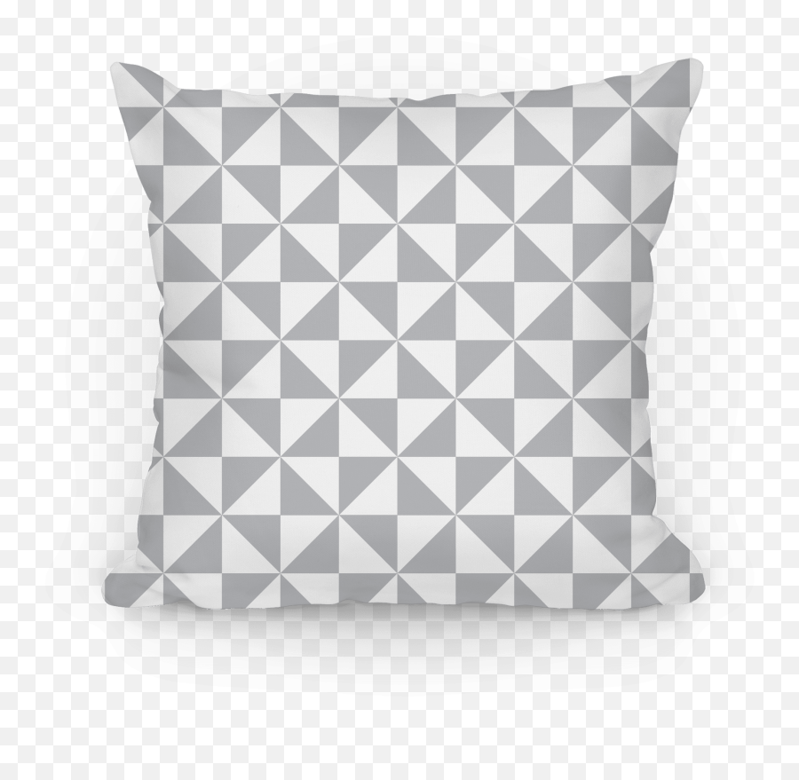 Gray Large Pinwheel Pattern Pillows Lookhuman - Disney Epcot Emoji,Triangle Pattern Png
