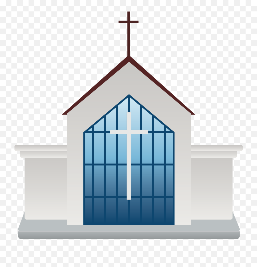 Church Building Cartoon Png Clipart - Cartoon Church Png Emoji,Church Building Clipart
