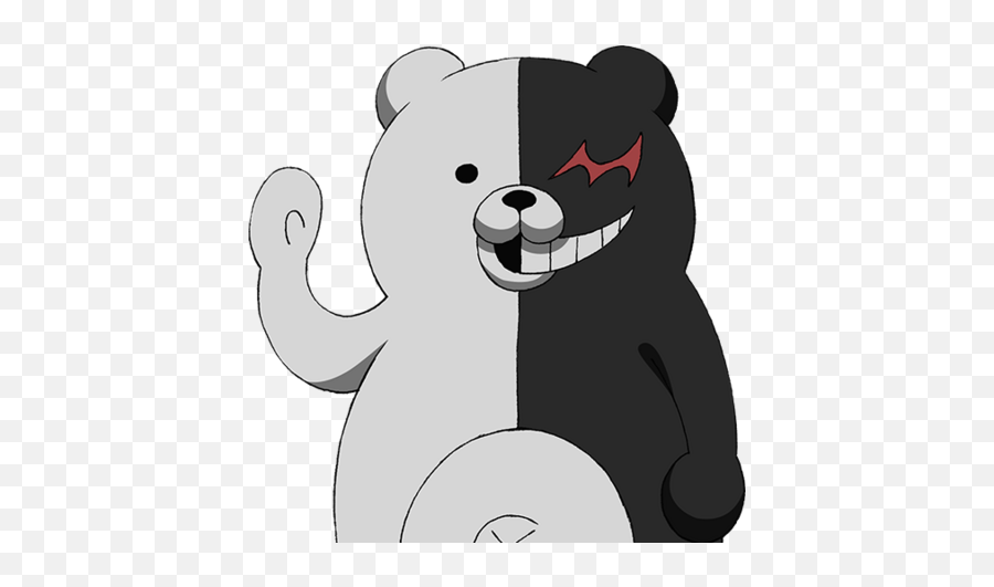 Danganronpa Teddy Bear Emoji,German Shepherd Clipart Black And White