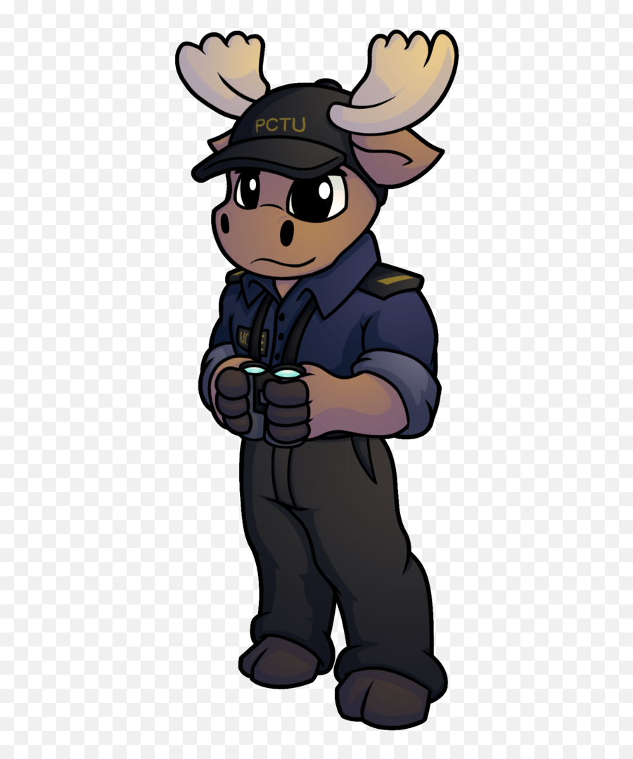 Bridge Officer Moose By Fuzzt0ne Bridge Officer Moose - Fictional Character Emoji,Moose Clipart