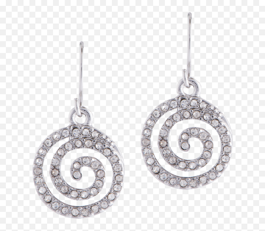 Pavé Swirl Earrings U2013 White House Historical Association Emoji,Earring Clipart