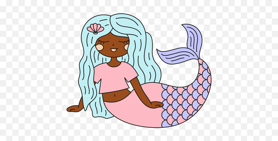 Mermaid Nymph Siren Tail Silhouette Transparent Png U0026 Svg Vector Emoji,Mermaid Fin Clipart