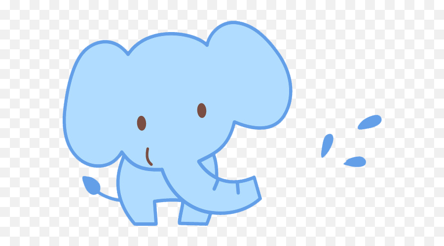 Library Of Baby Elephant With Heart - Cute Elephant Png Clipart Emoji,Elephant Clipart