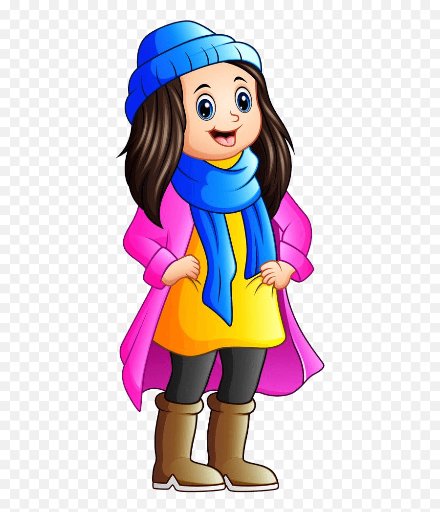 Kids In Winter Clipart - Clipart World Emoji,Winter Landscape Clipart