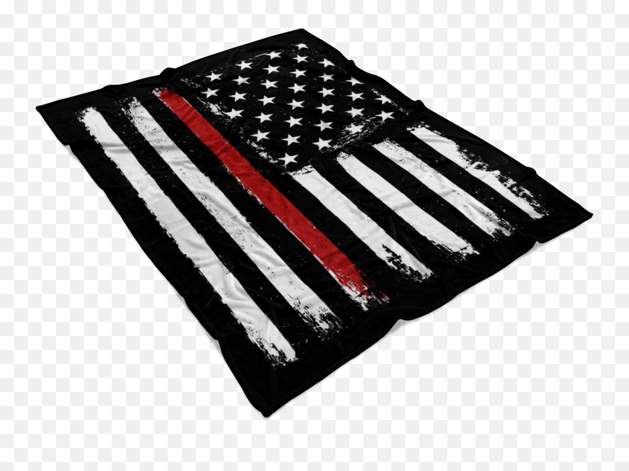 Download Distressed Thin Red Line Stars And Stripes Fleece Emoji,Stars And Stripes Png