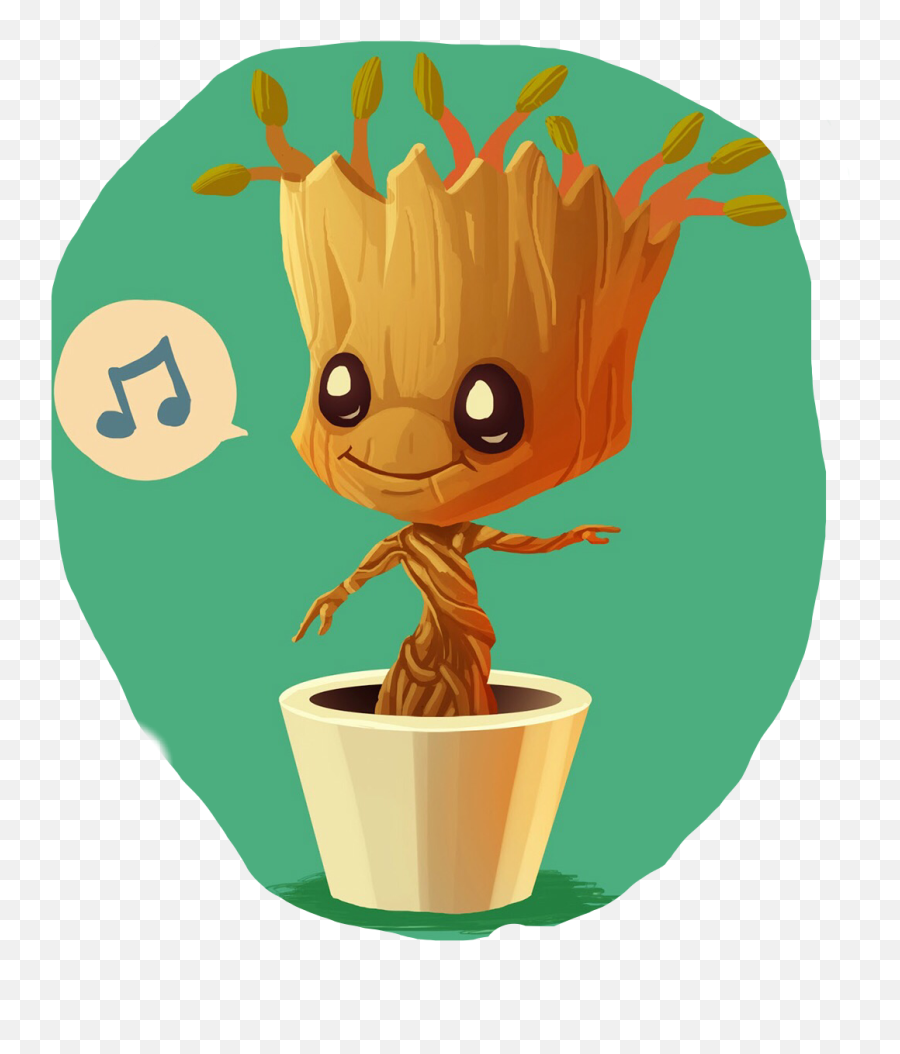 Babygroot Freetoedit Sticker By Danigamioch Emoji,Baby Groot Clipart