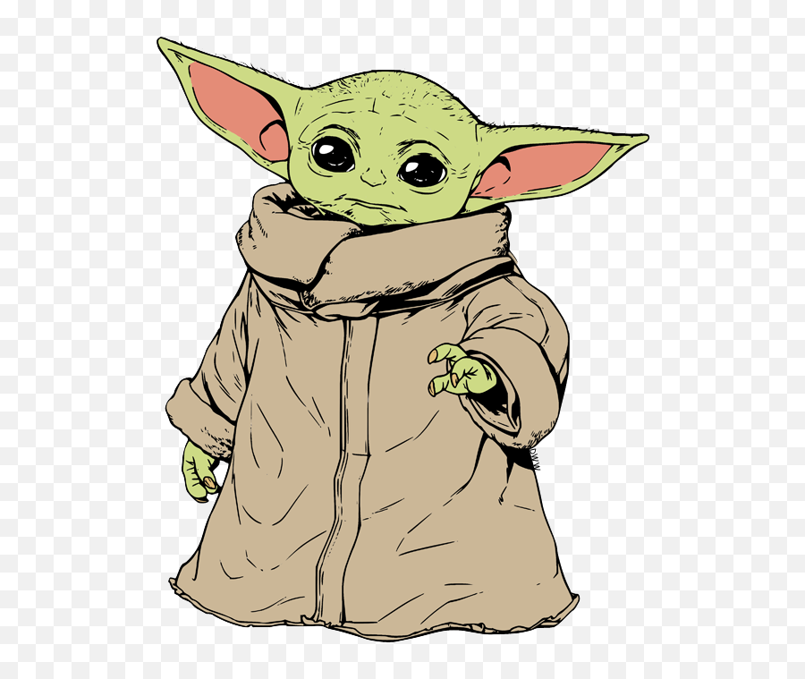 Fastest Star Wars Clipart Baby Yoda Emoji,Yoda Head Png