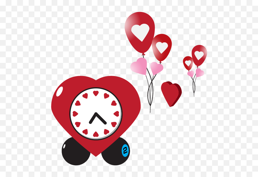 Valentines Day Heart Clip Art - Karte Liebesie Herz Emoji,Rot Clipart