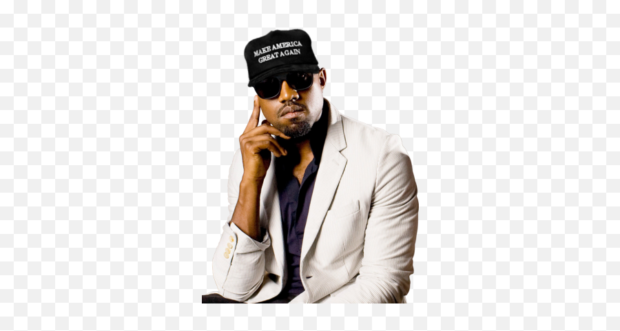 Download 174kib 315x400 Kanye Maga - Kanye Maga Hat Transparent Emoji,Maga Hat Png