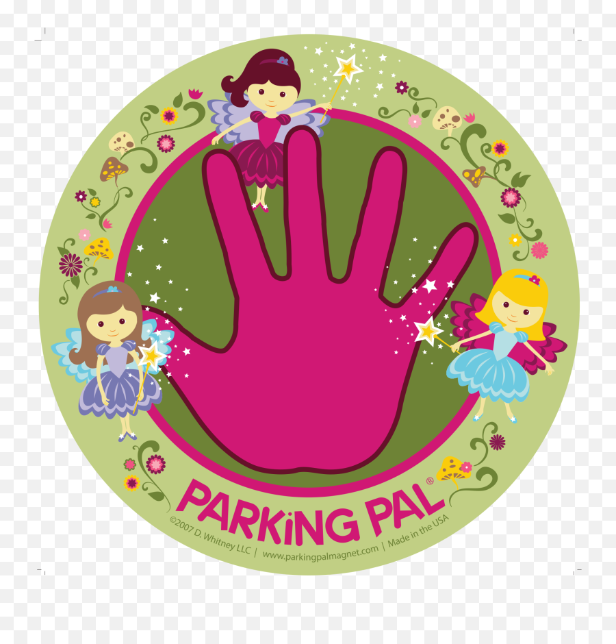 Safe Clipart Parking Lot Safety - Magnetic Handprint For Car Magnetic Handprint For Car Emoji,Safe Clipart