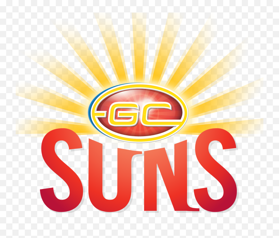 Gold Coast Suns - Gold Coast Suns Logo Png Emoji,Suns Logo
