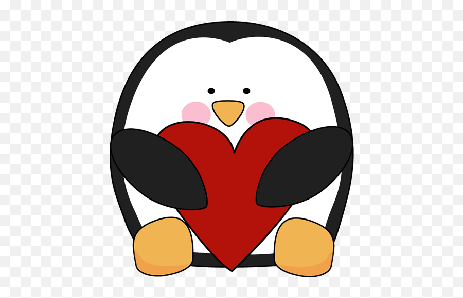 Penguin Valentines Day Clipart - Clip Art Emoji,Valentines Day Clipart