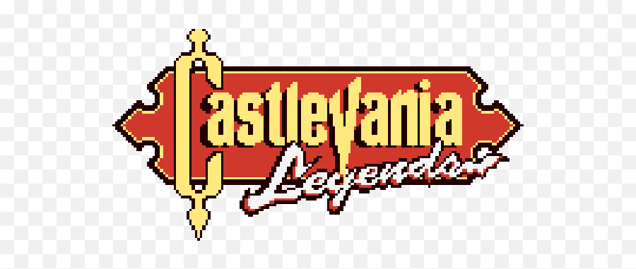 Castlevania Legends - Castlevania Legends Gameboy Title Screen Emoji,Castlevania Logo