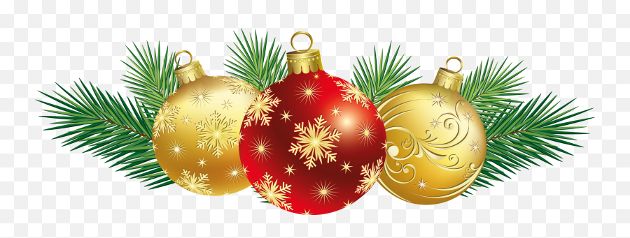 Download Red Christmas Ornament Png Lizardmedia - Free Christmas Decorations Clip Art Emoji,Free Clipart