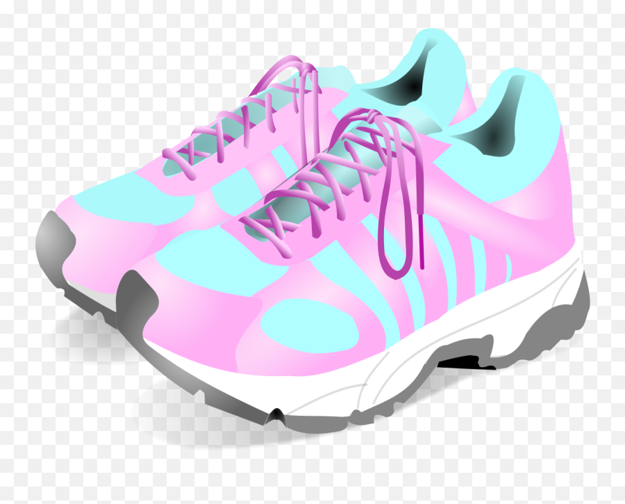 Free Clip Art - Running Shoes Art Clip Emoji,Sneakers Clipart