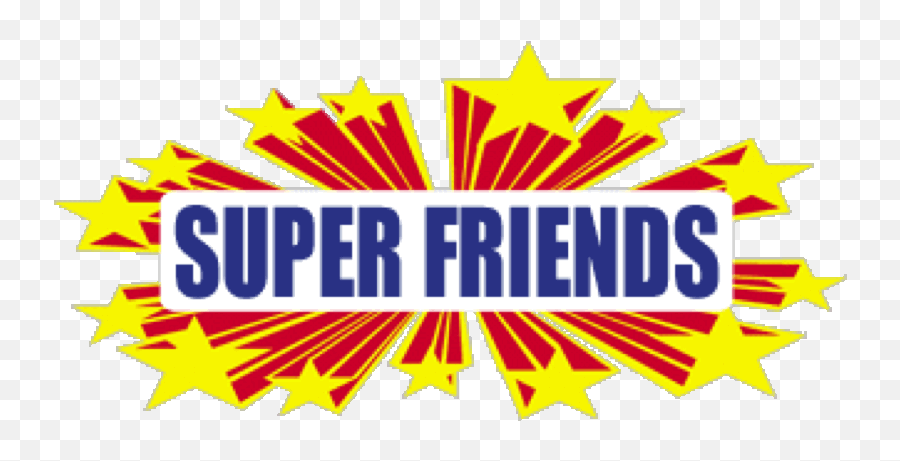 Super Friends - Transparent Super Friends Logo Emoji,Friends Logo Png