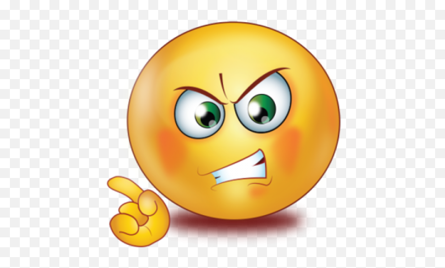 Winky Face Png - Face Warning Emoji,Pointing Finger Clipart