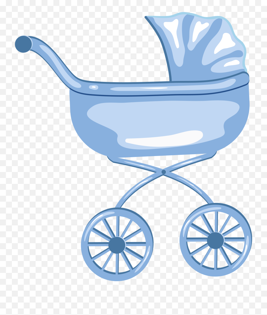 Blue Baby Carriage Clipart Emoji,Baby Carriage Clipart