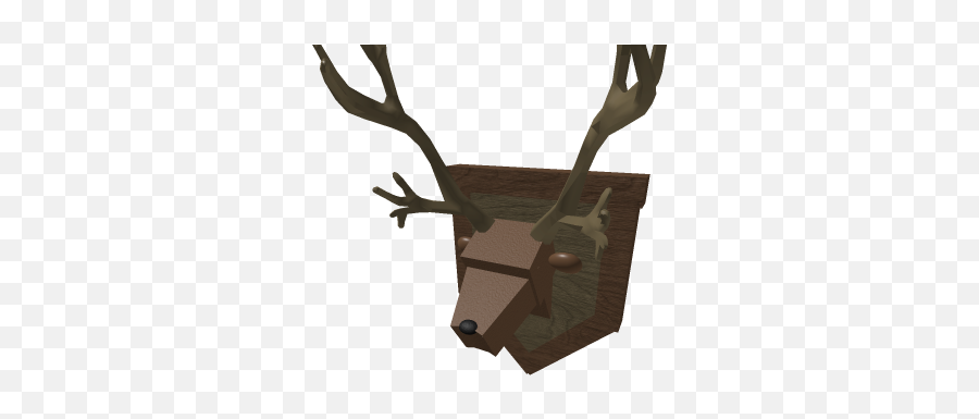 Mounted Deer Head - Roblox Emoji,Deer Head Png