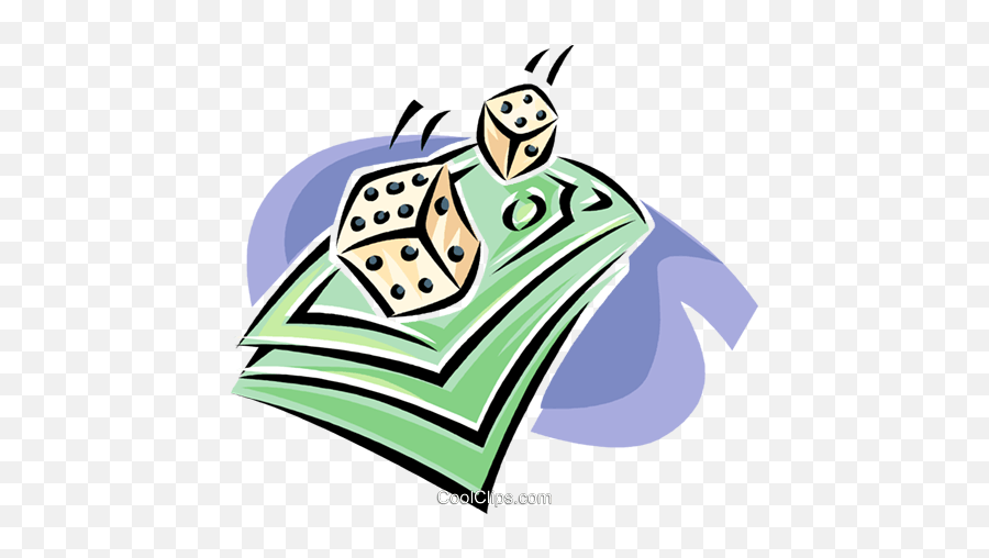 Roll Of The Dice Risk Royalty Free Vector Clip Art Emoji,Risk Clipart