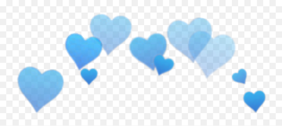 Blue Crown Clipart Banner Royalty Free - Transparent Light Blue Aesthetic Png Emoji,Blue Snapchat Logo