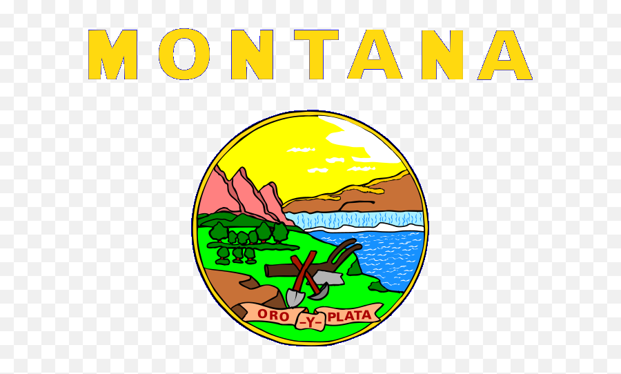 Us Montana Flag Png Svg Clip Art For Web - Download Clip Emoji,U S Flag Clipart