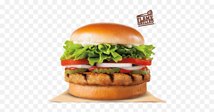 Burger King Releases Flame Grilled Chicken Burger - Fast Emoji,Chicken Sandwich Png