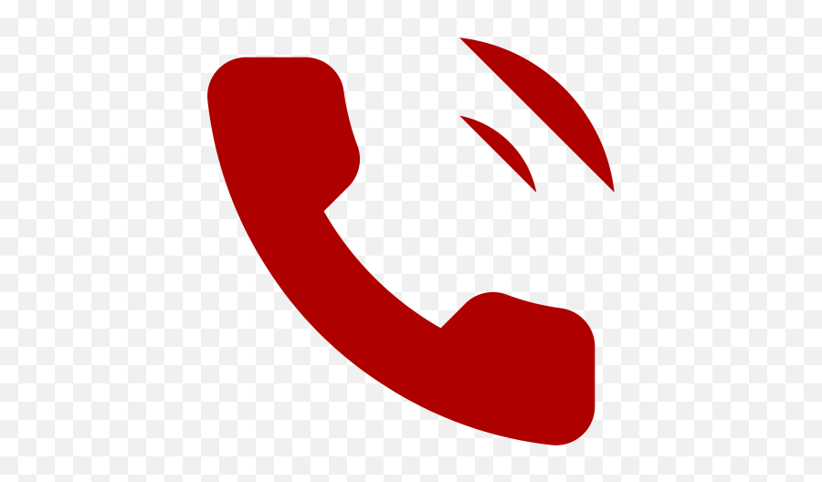 Red Call And Phone Call Icon Emoji,Logo De Telefono