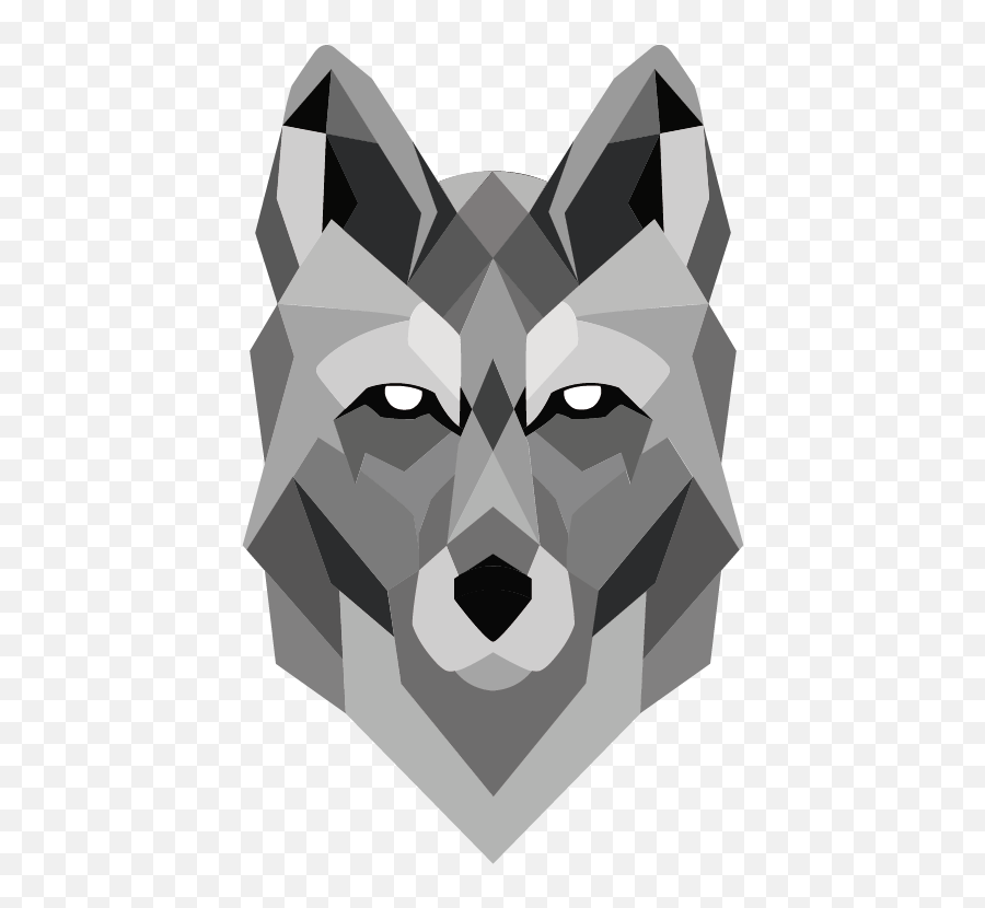 Scary Wolf Face - Clip Art Library Emoji,Wolf Clipart Face