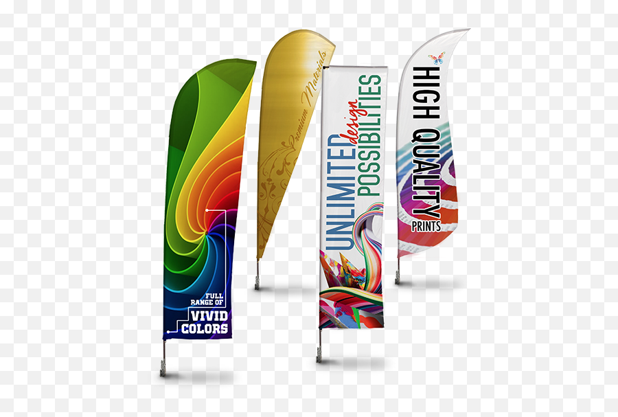 Display Flags - Custom Portable Digital Print Flag Banners Emoji,Logo Flags