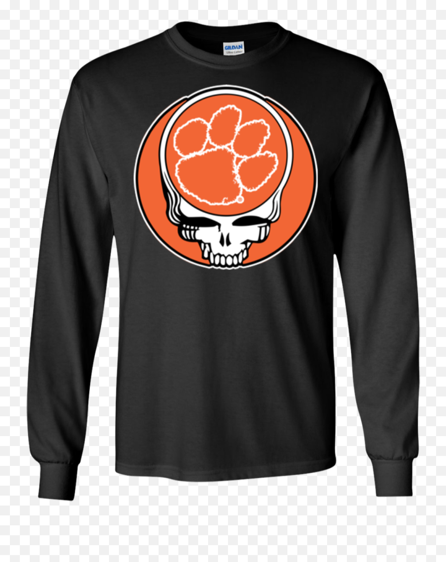 Clemson Tigers Grateful Dead Shirts - Barkintaz Emoji,Clemson Tigers Logo Png