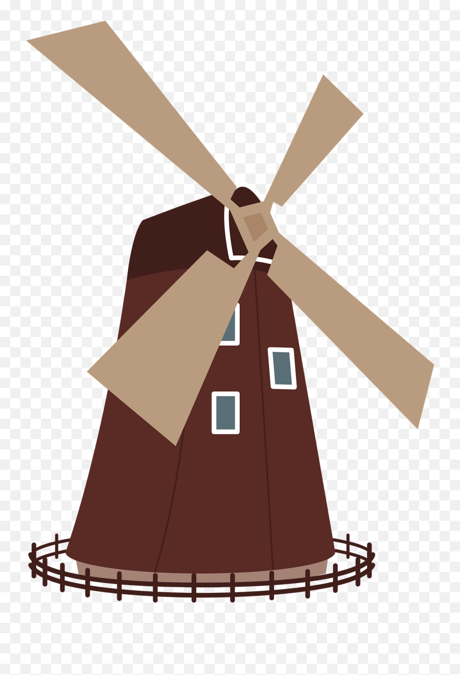 Windmill Clipart Emoji,Windmill Clipart