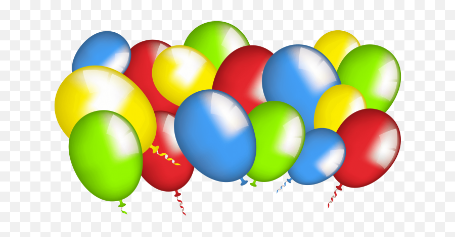 Balloons Clipart Png Image Free Download Searchpngcom - Balloon Emoji,Balloons Clipart
