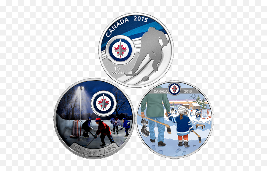 Nhl 3 - Winnipeg Jets Coin Emoji,Winnipeg Jets Logo