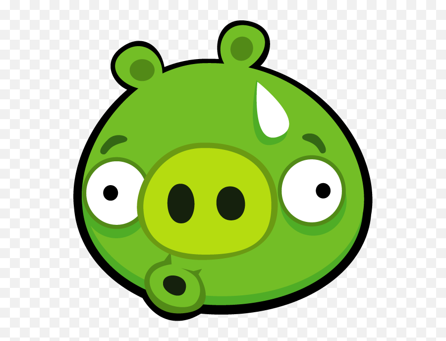 Vector Library Download The Bad Piggies A - Angry Birds Pig Angry Birds Png Emoji,Pigs Clipart