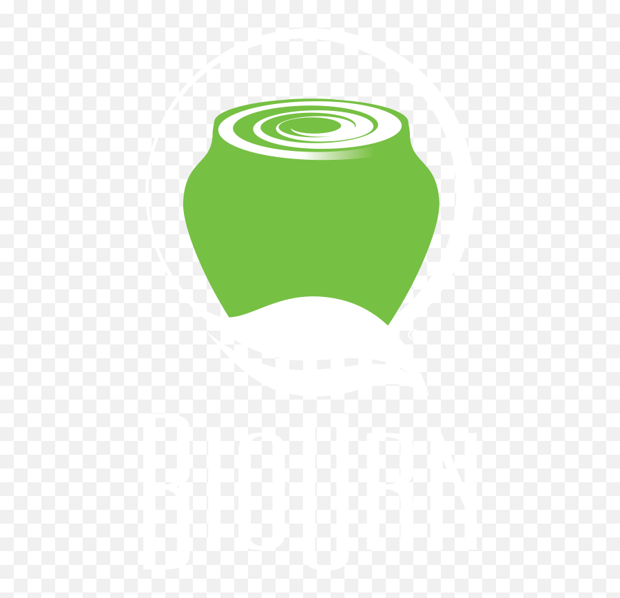 Biourn - Language Emoji,Biodegradable Logo