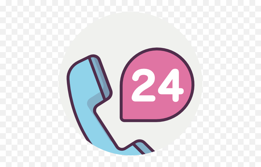 Medical Phone Support 24h Free Icon Of Medicine Vol9icons Emoji,Icono Telefono Png