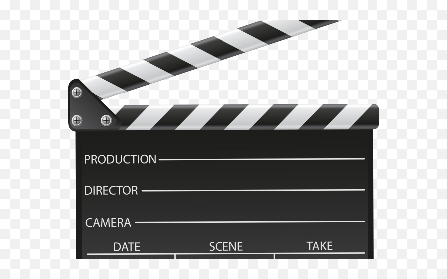 Clapperboard Clipart Movie Production Clapboard Png - Clip Emoji,Production Clipart