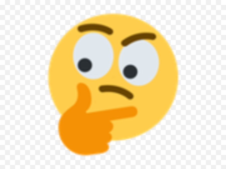 Download Thinking Face Emoji - Thinking Emoji Meme Happy,Meme Transparent