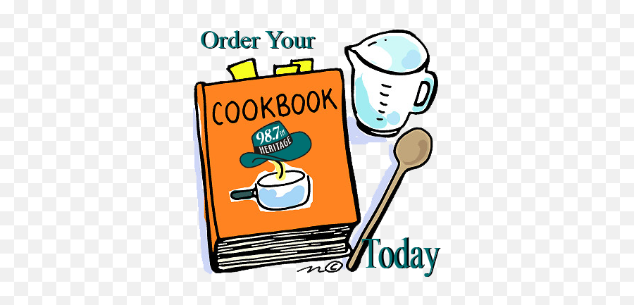 Order Your Vhr 10th Anniversary Cookbook Today - Cookbook Emoji,Recipe Book Clipart
