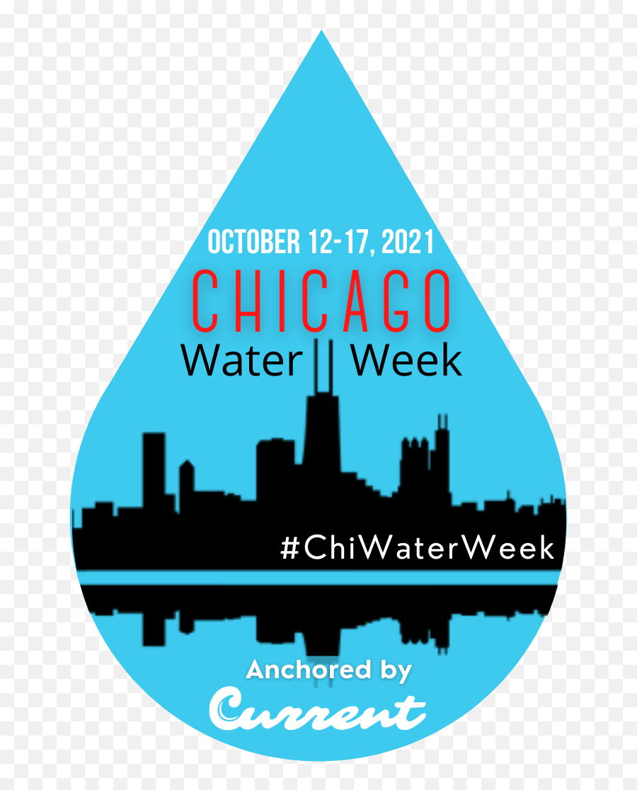 Chicago Water Week U2014 Current Water Emoji,Chicago State University Logo